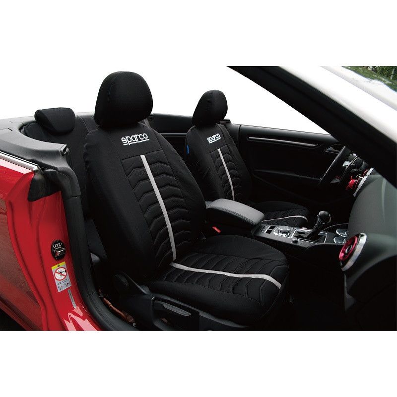 products/1166/sparco presvlake za sedista 3500gr.jpg - SPARCO PRESVLAKE ZA PREDNJA I ZADNJA SEDIŠTA 3502GR - Xenon Svetla Beograd